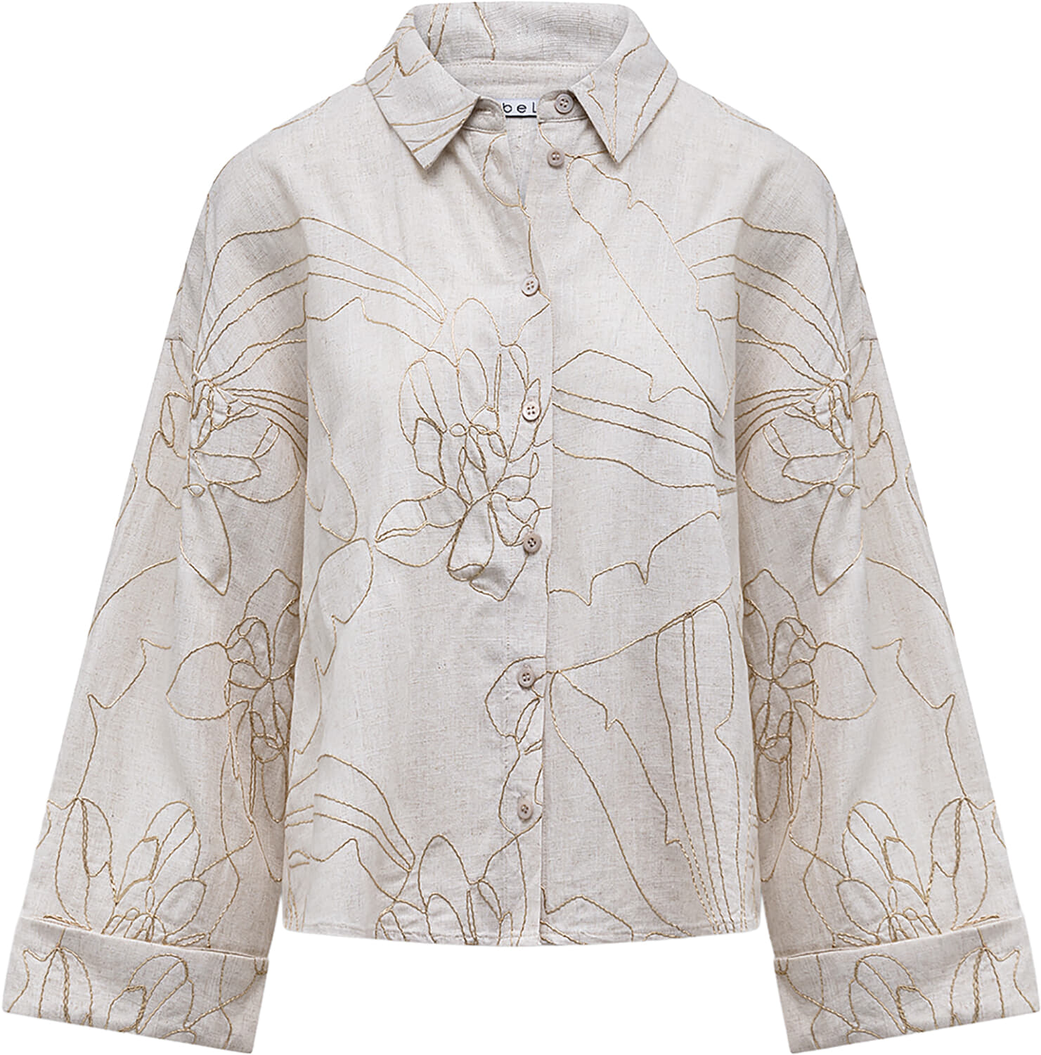 Label Dot Blouse Adela Wit