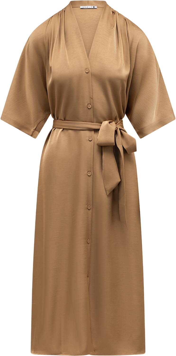 Label Dot Jurk Simone Kaki