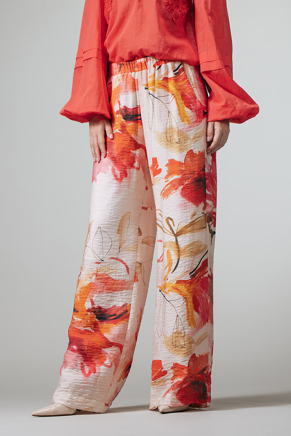 Label Dot Pantalon Rob Beige