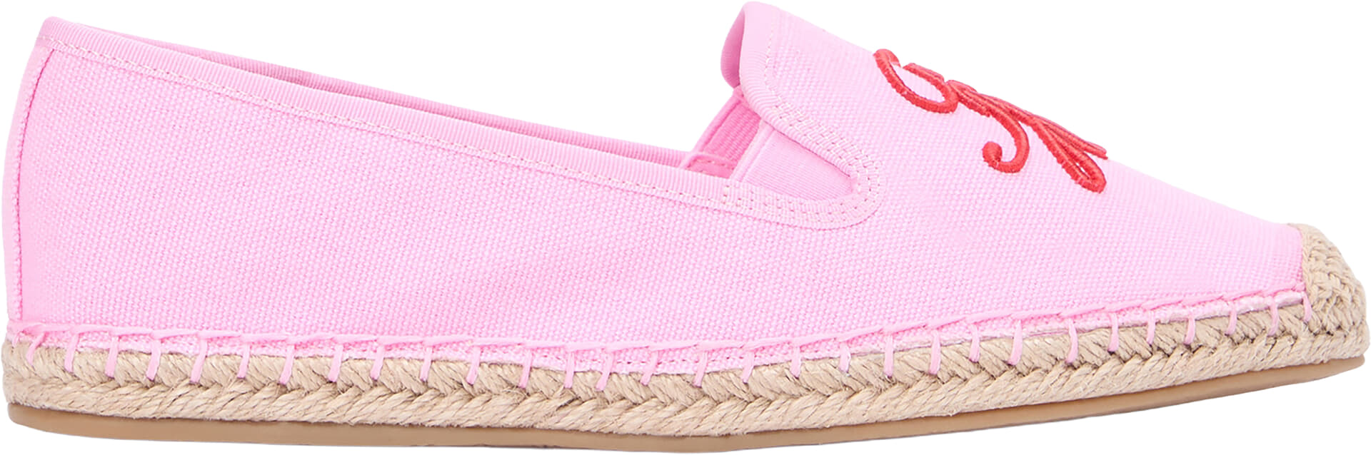 Tommy Hilfiger Espadrilles Logo Embroidery Canvas Roze