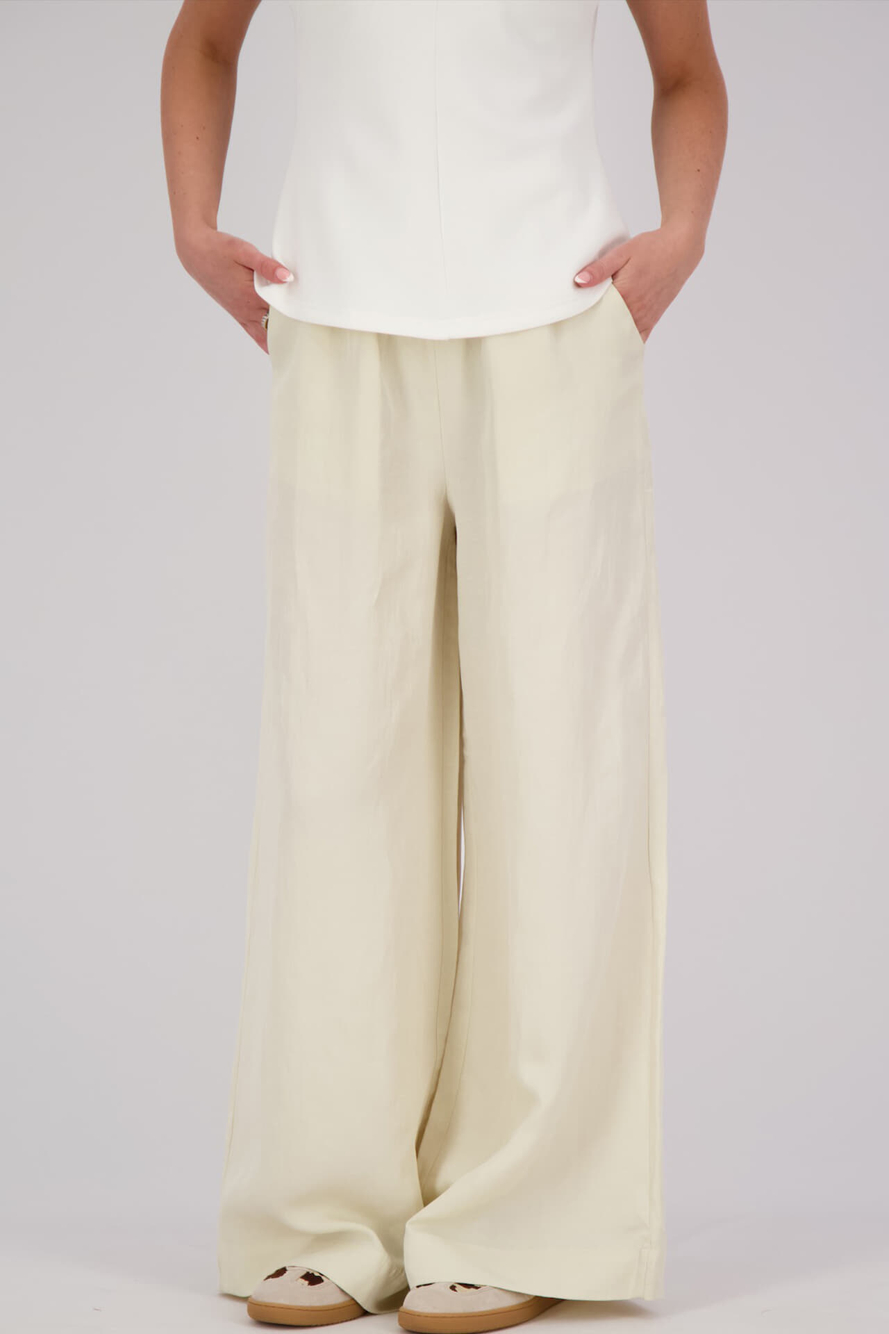 JC Sophie Broek Leaf Beige