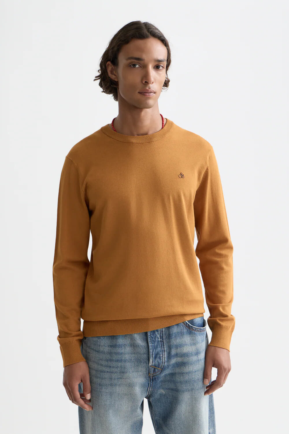 Scotch & Soda Trui Bruin