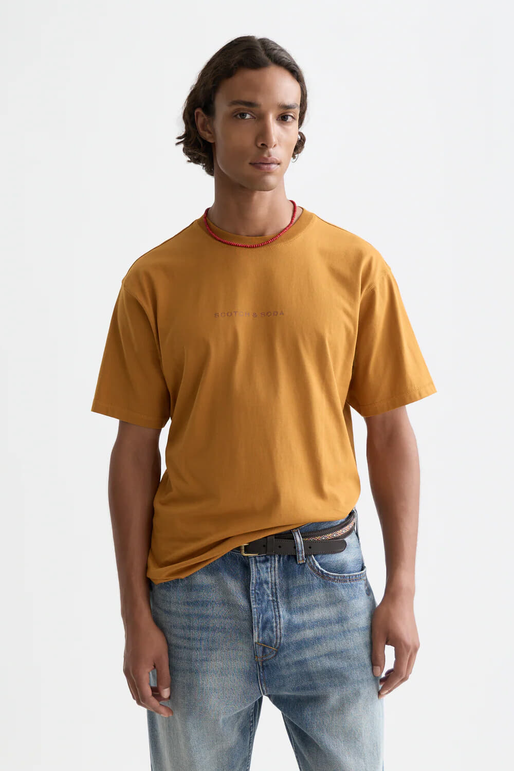 Scotch & Soda T-shirt  Bruin