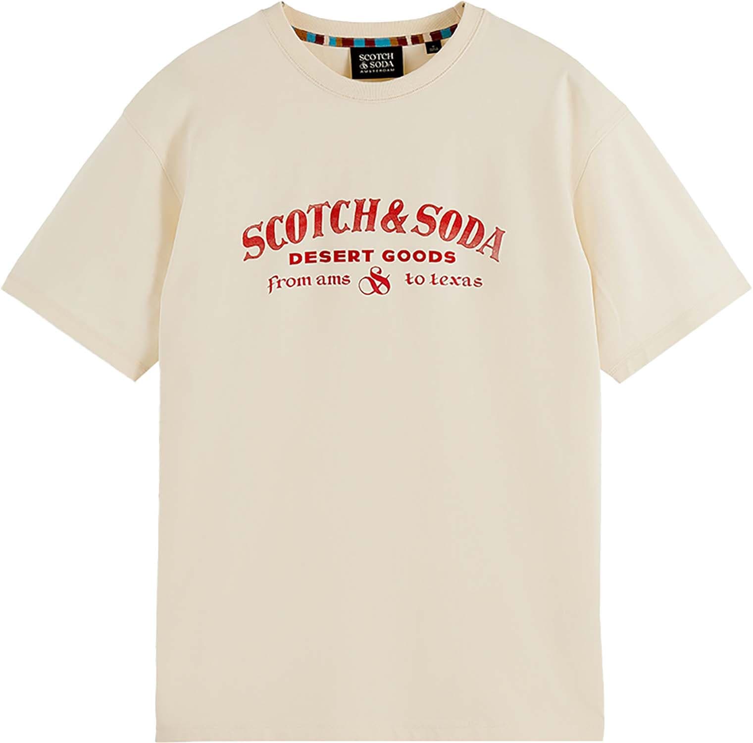 Scotch & Soda T-shirt Kaki
