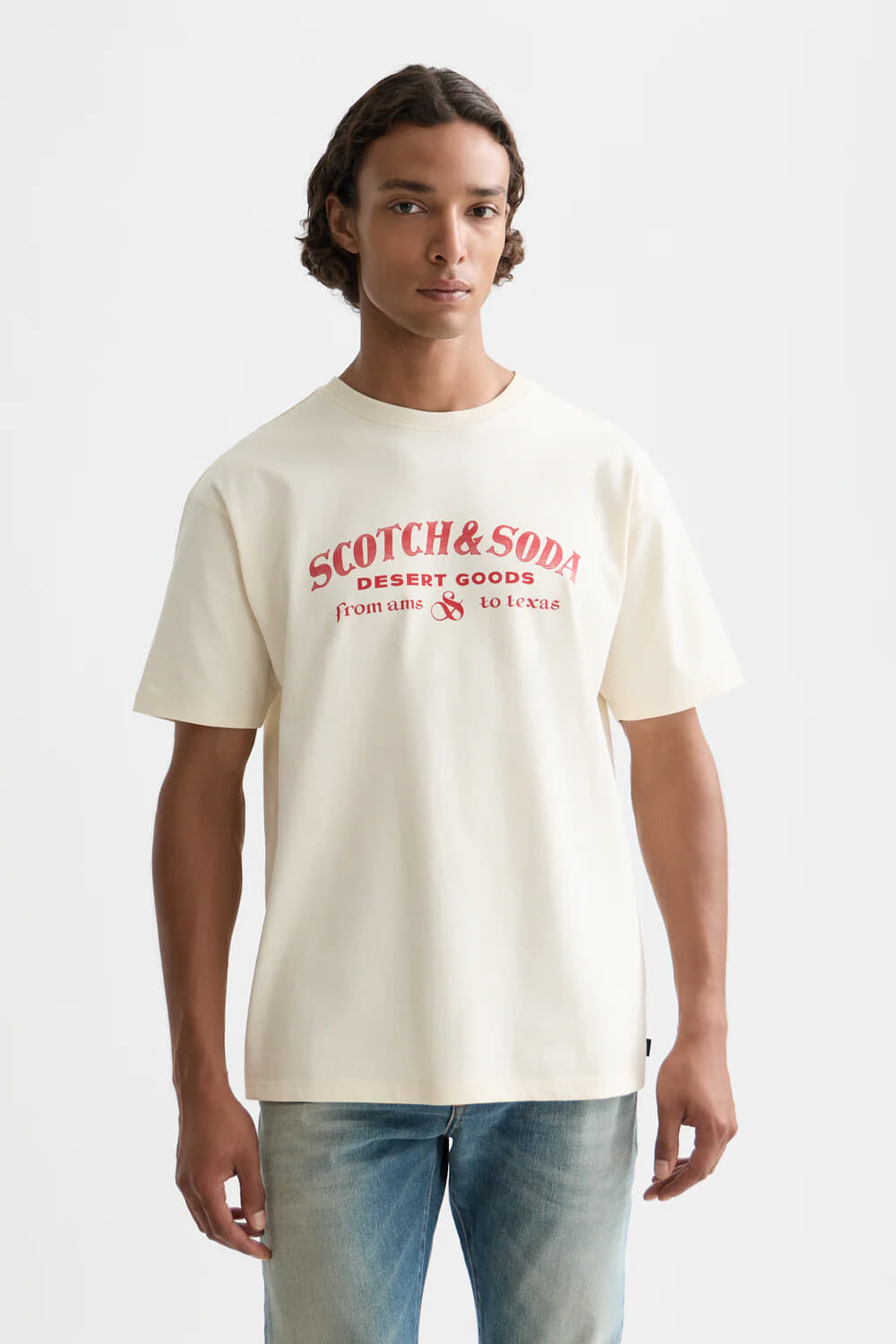 Scotch & Soda T-shirt Kaki