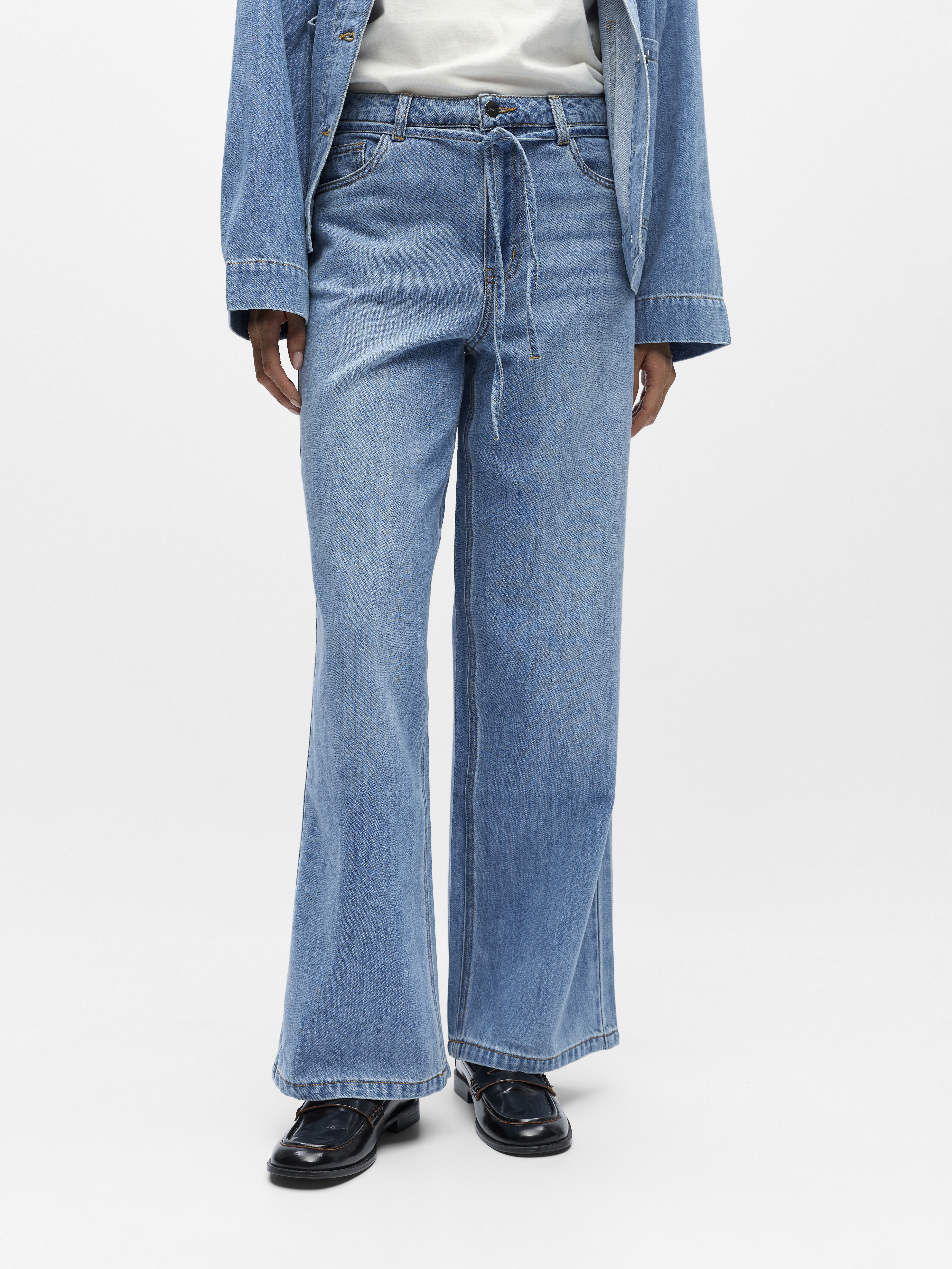 Object Jeans Rosie Wide Jeans Light