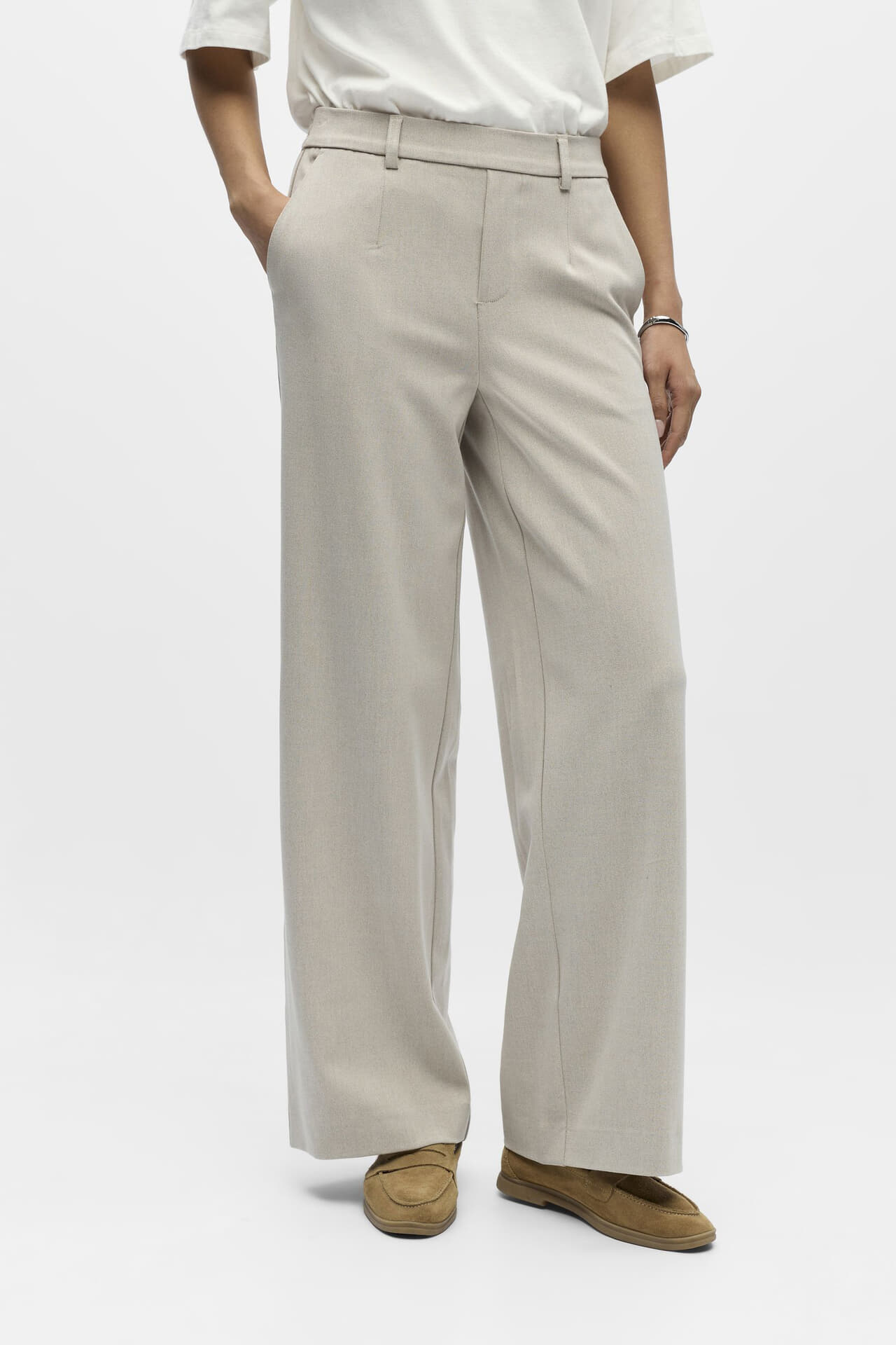 Object Pantalon Lisa Wide Beige