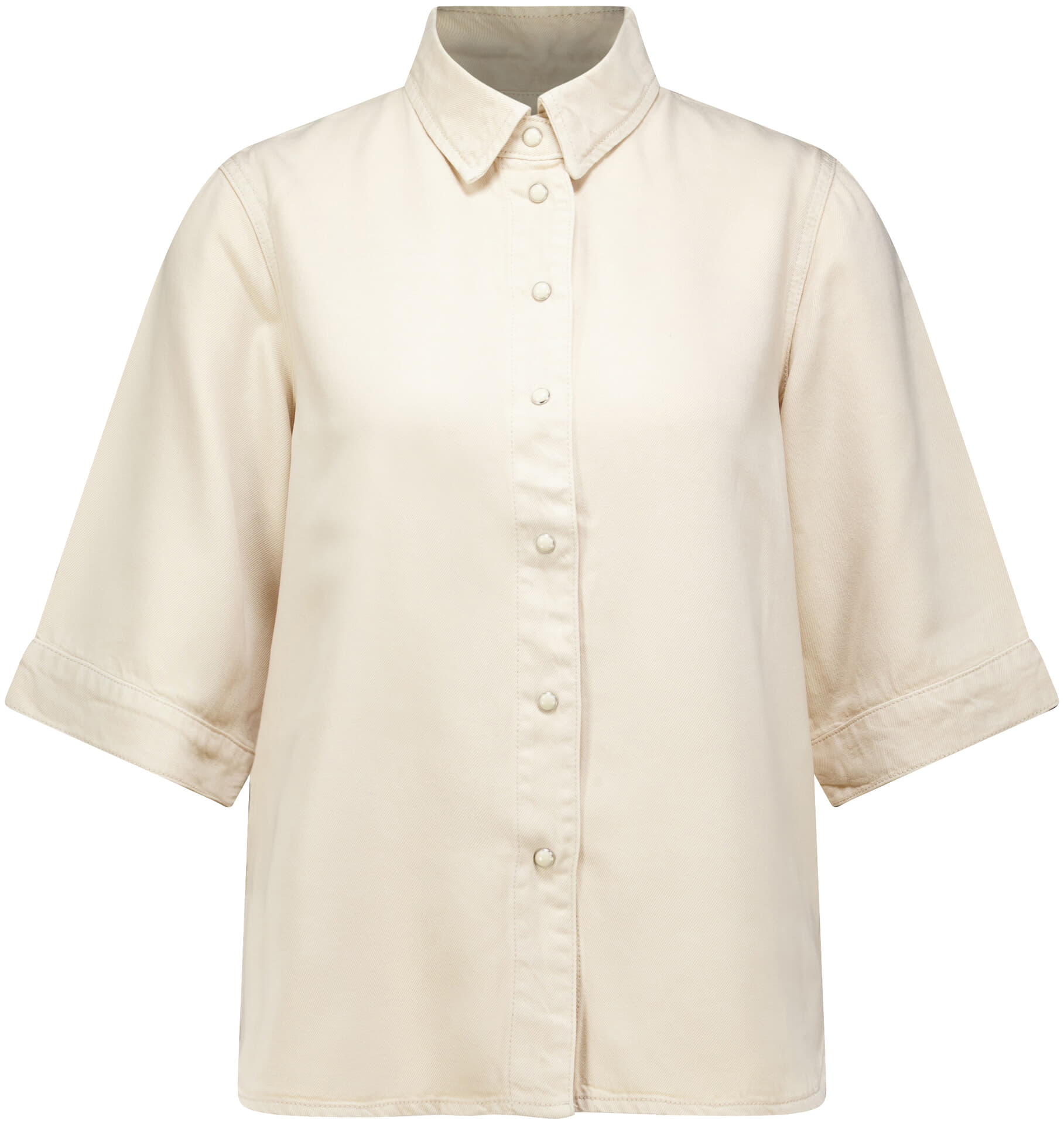 Object Top Frame Denim Beige