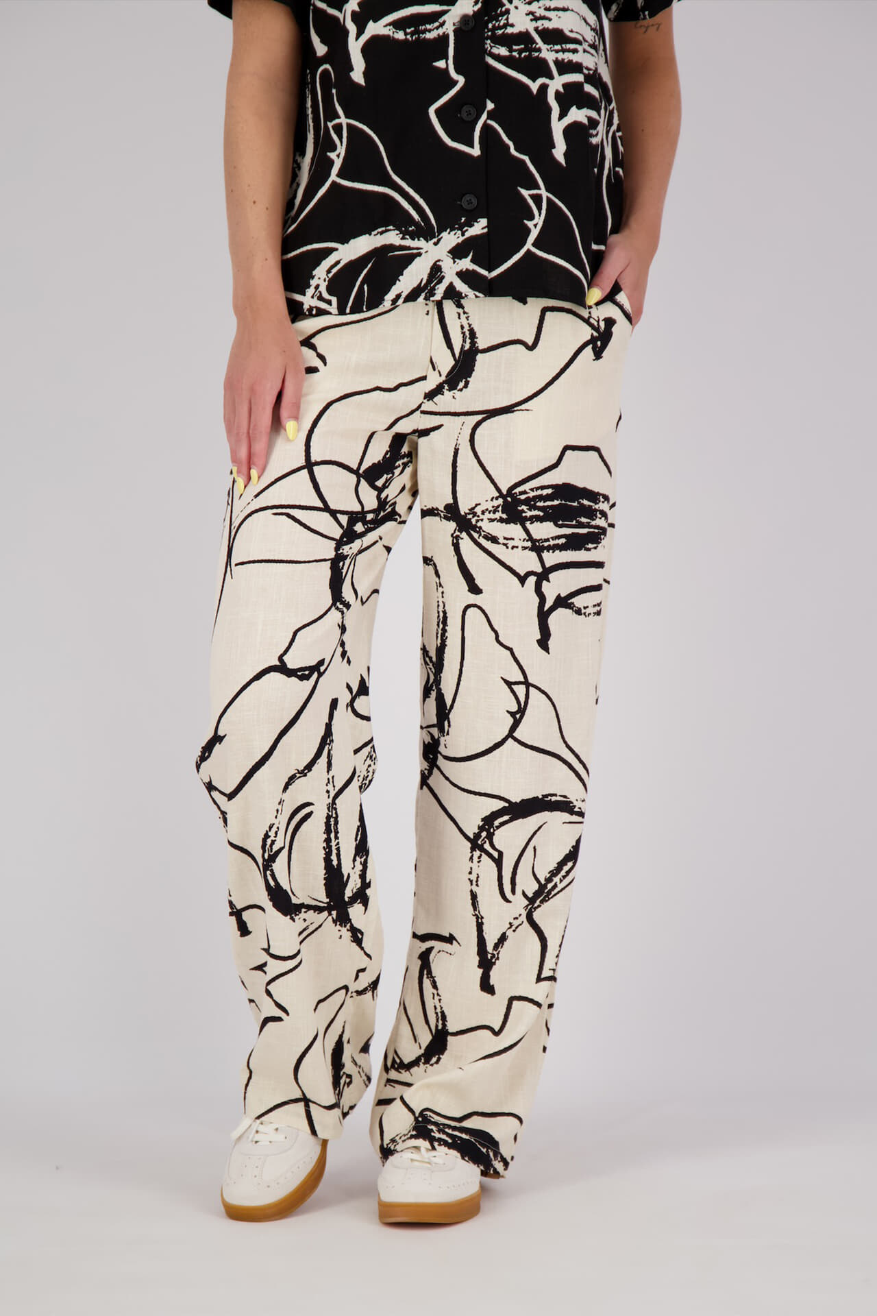 Object Broek Sanne Aline  Beige