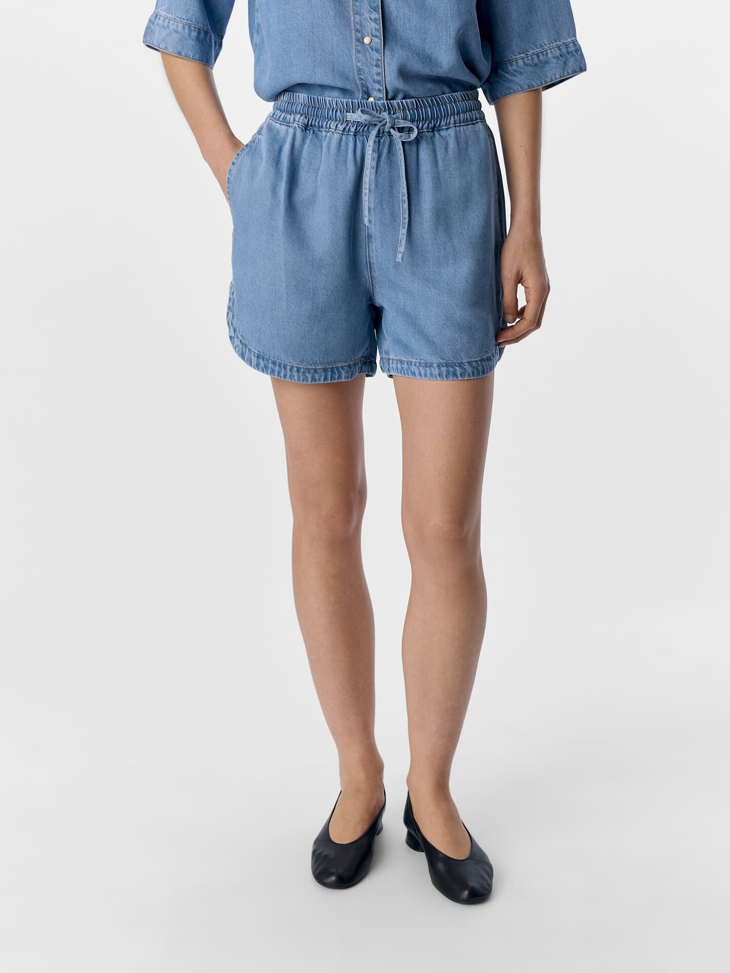 Object Short Frame Jeans Light