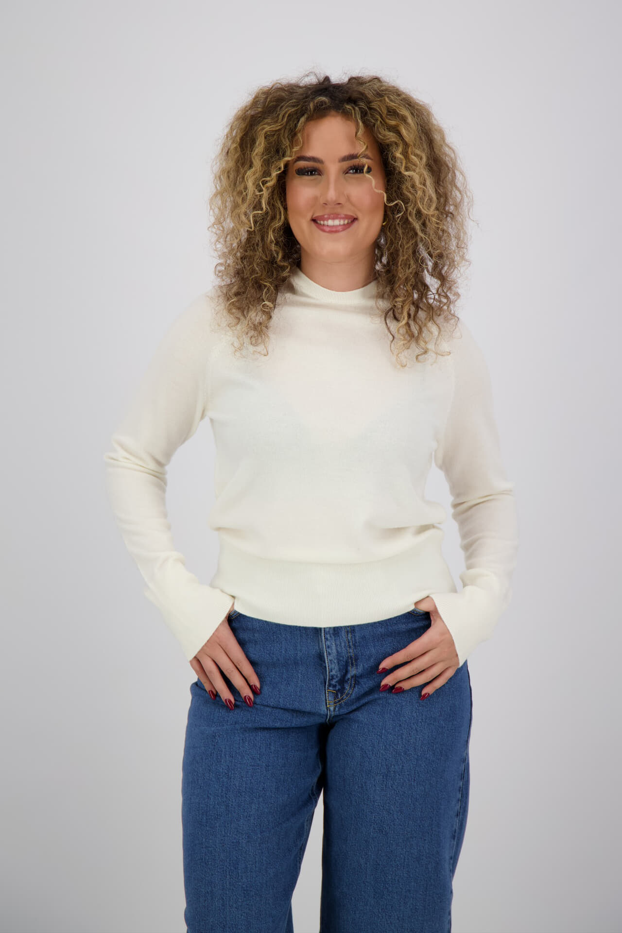 Selected Femme Hoodie Thea Brushed Off White