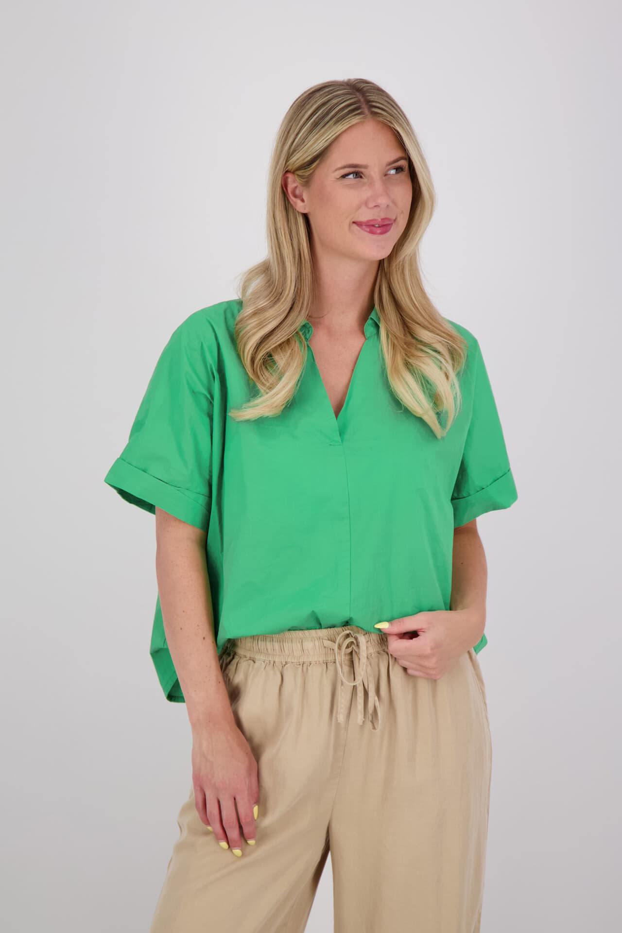 Ichi Blouse Imana Groen