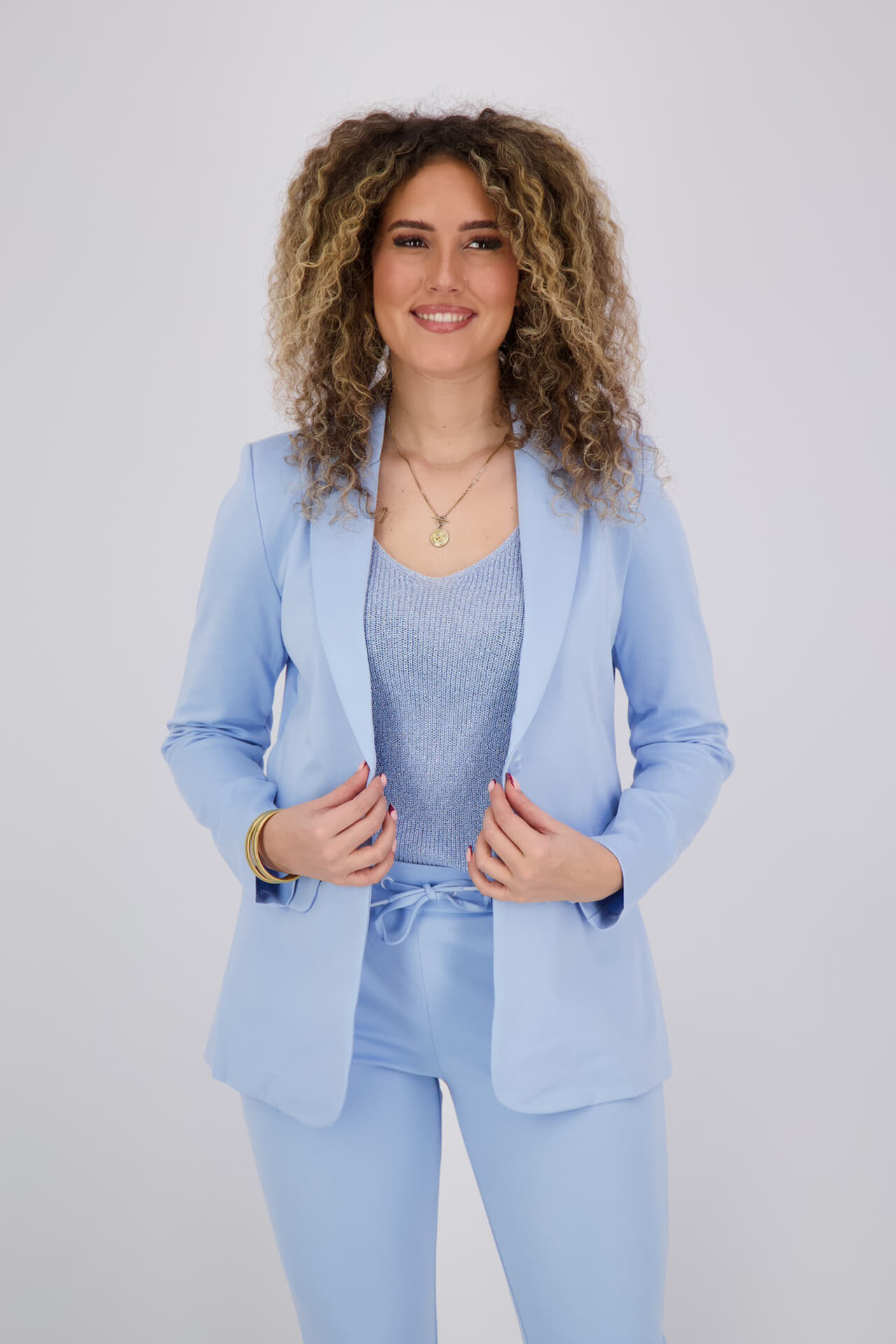 Ichi Blazer Kate Hemelsblauw