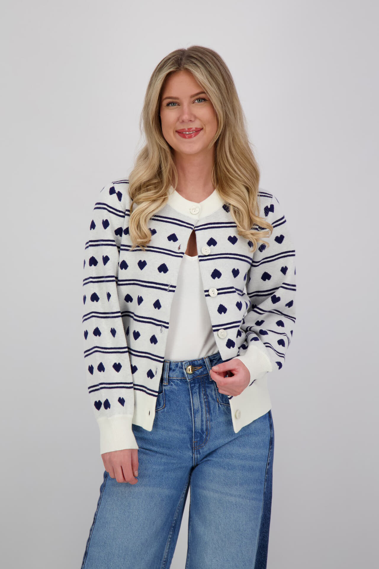 Ichi Vest Brielle Navy