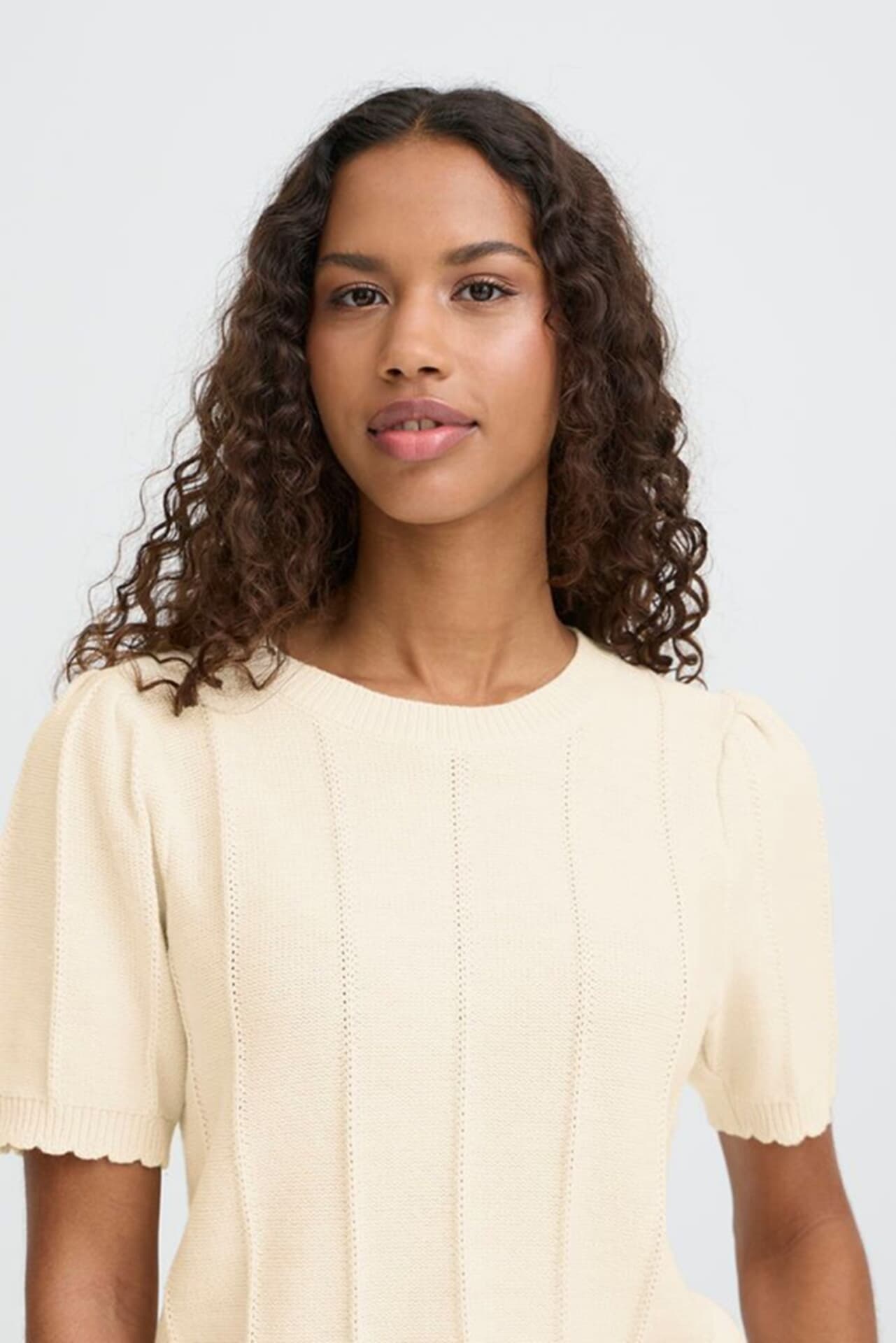 Ichi Top Demue Beige