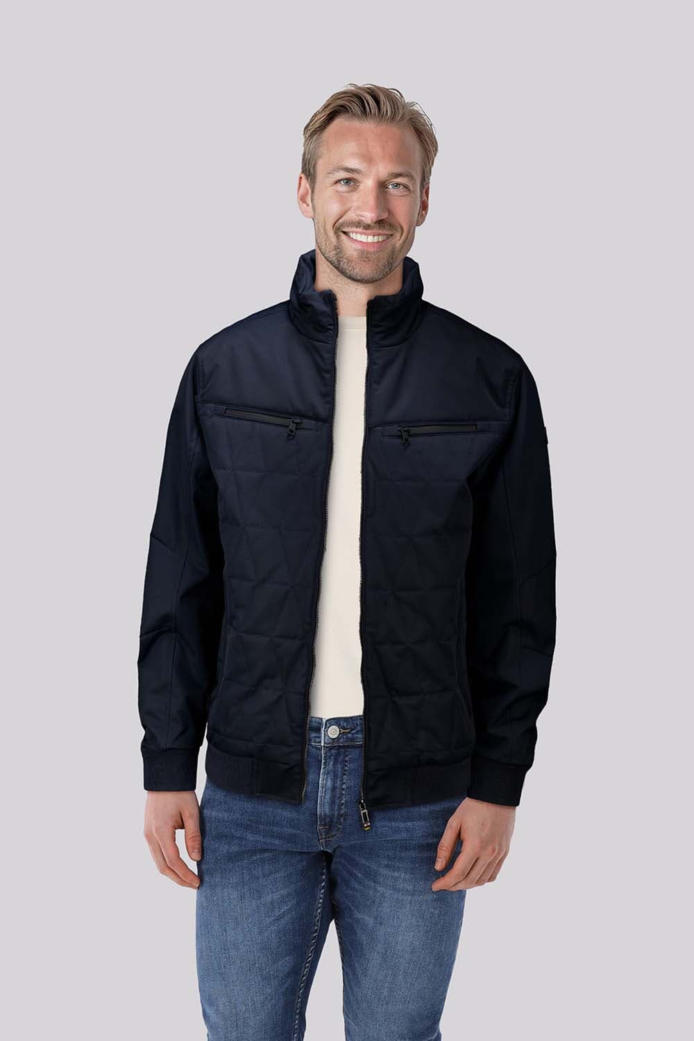 Donders 1860 Bomberjas Textiel Navy