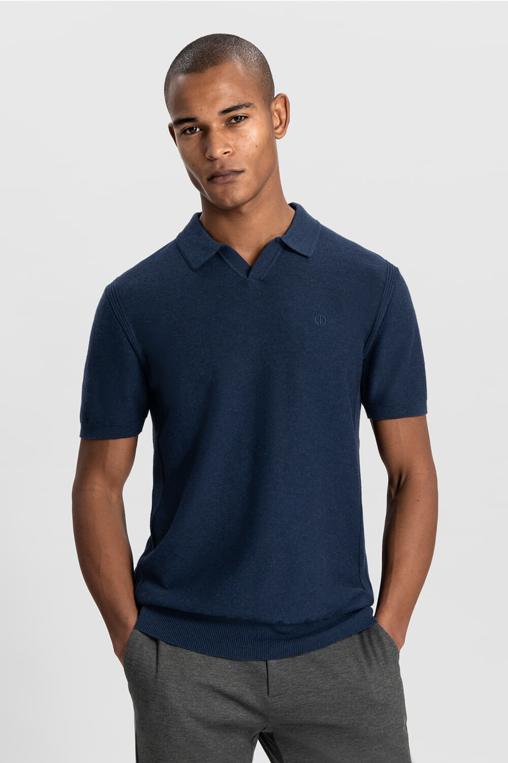 Dstrezzed Polo Navy