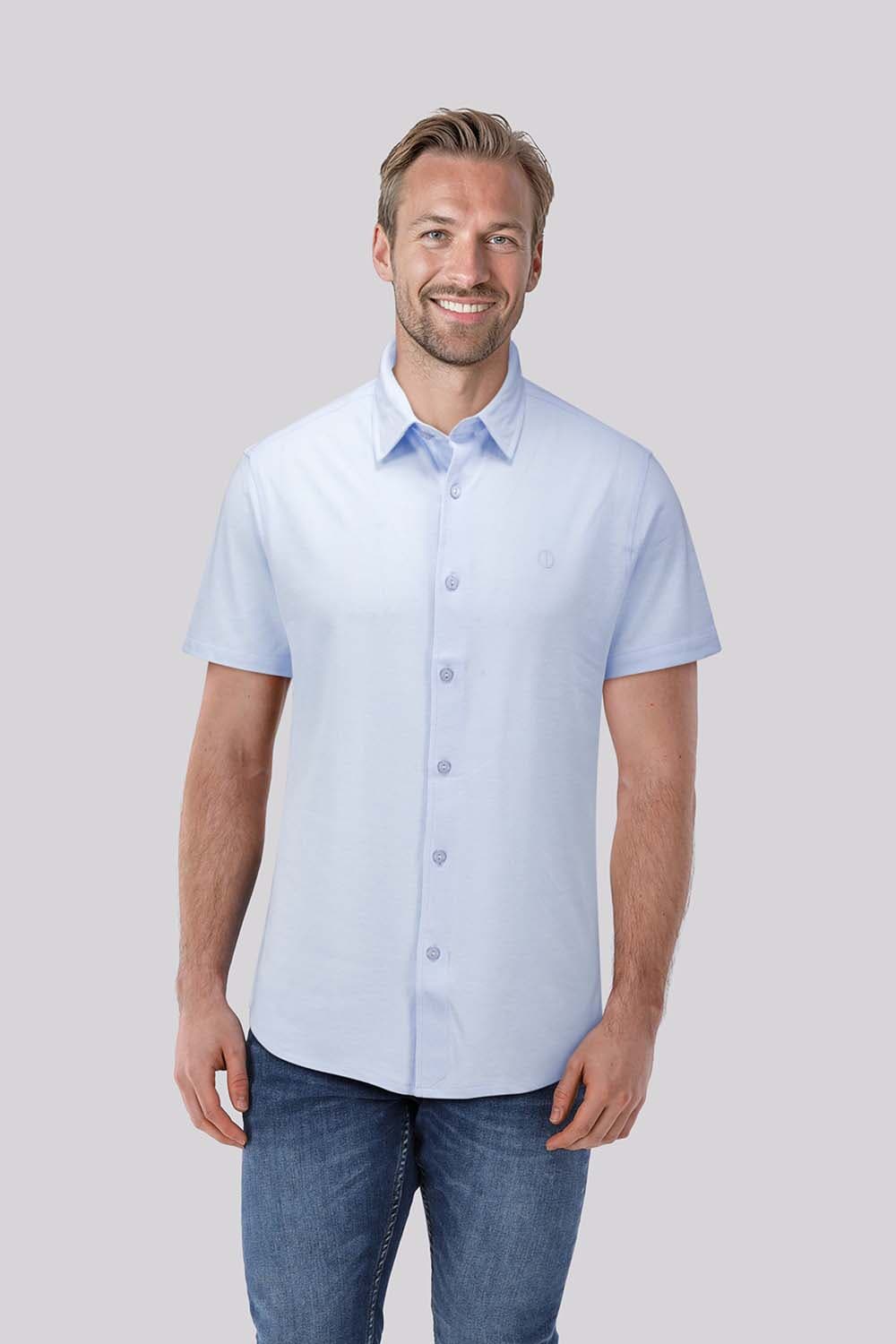 Dstrezzed Overhemd Anthony Hemelsblauw