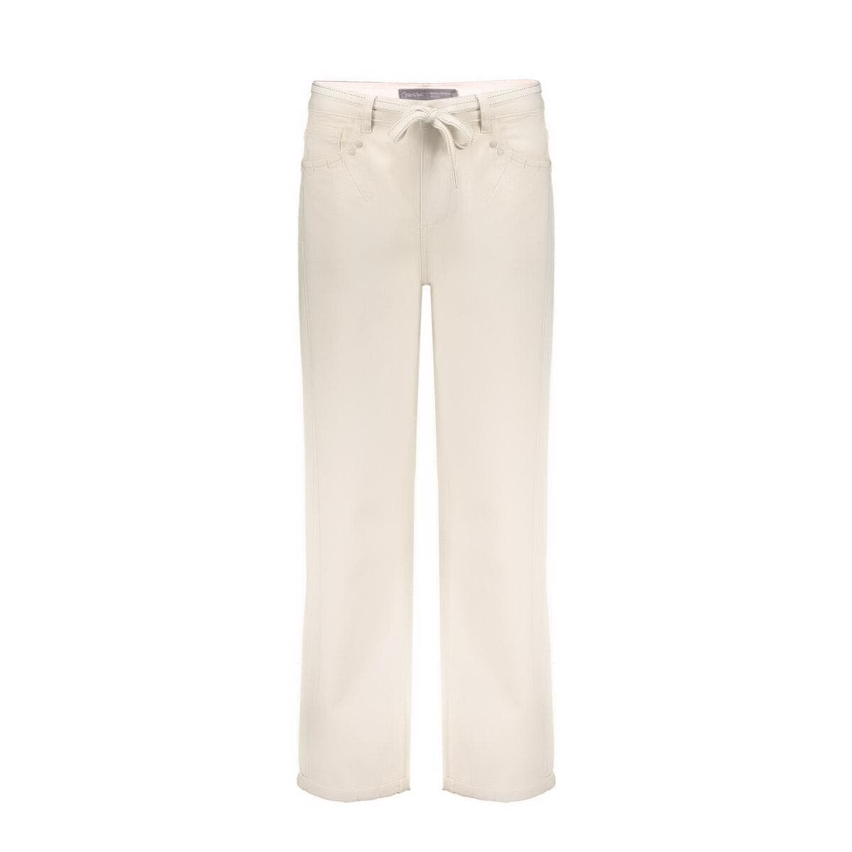 Geisha Jeans Balloon linnen mix Off White