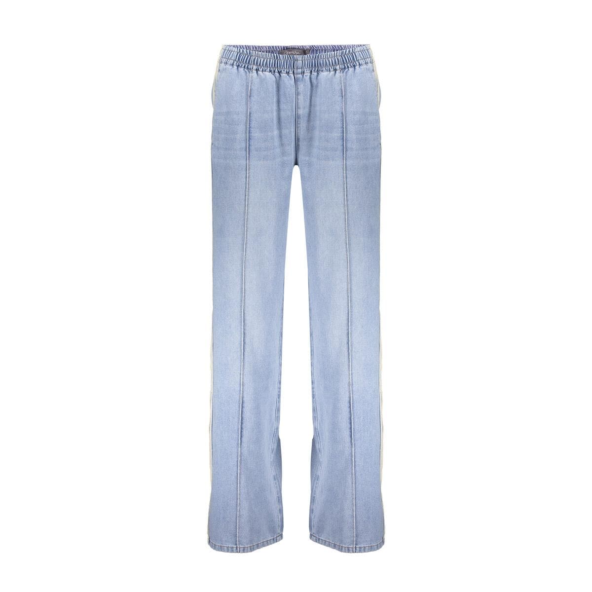 Geisha Trackpants Jogdenim Stripe Jeans Light