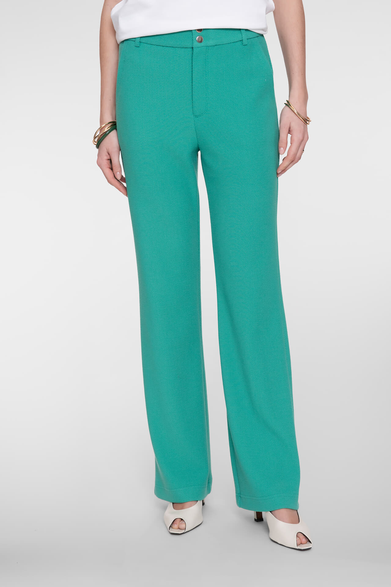 Geisha Pantalon Comfy Groen