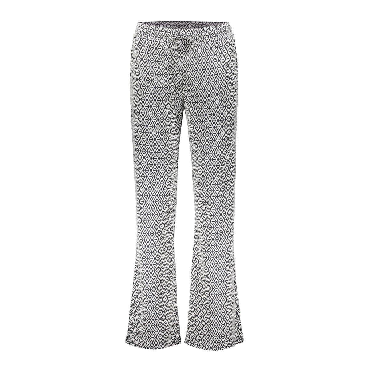 Geisha Pantalon Jacquard Off White