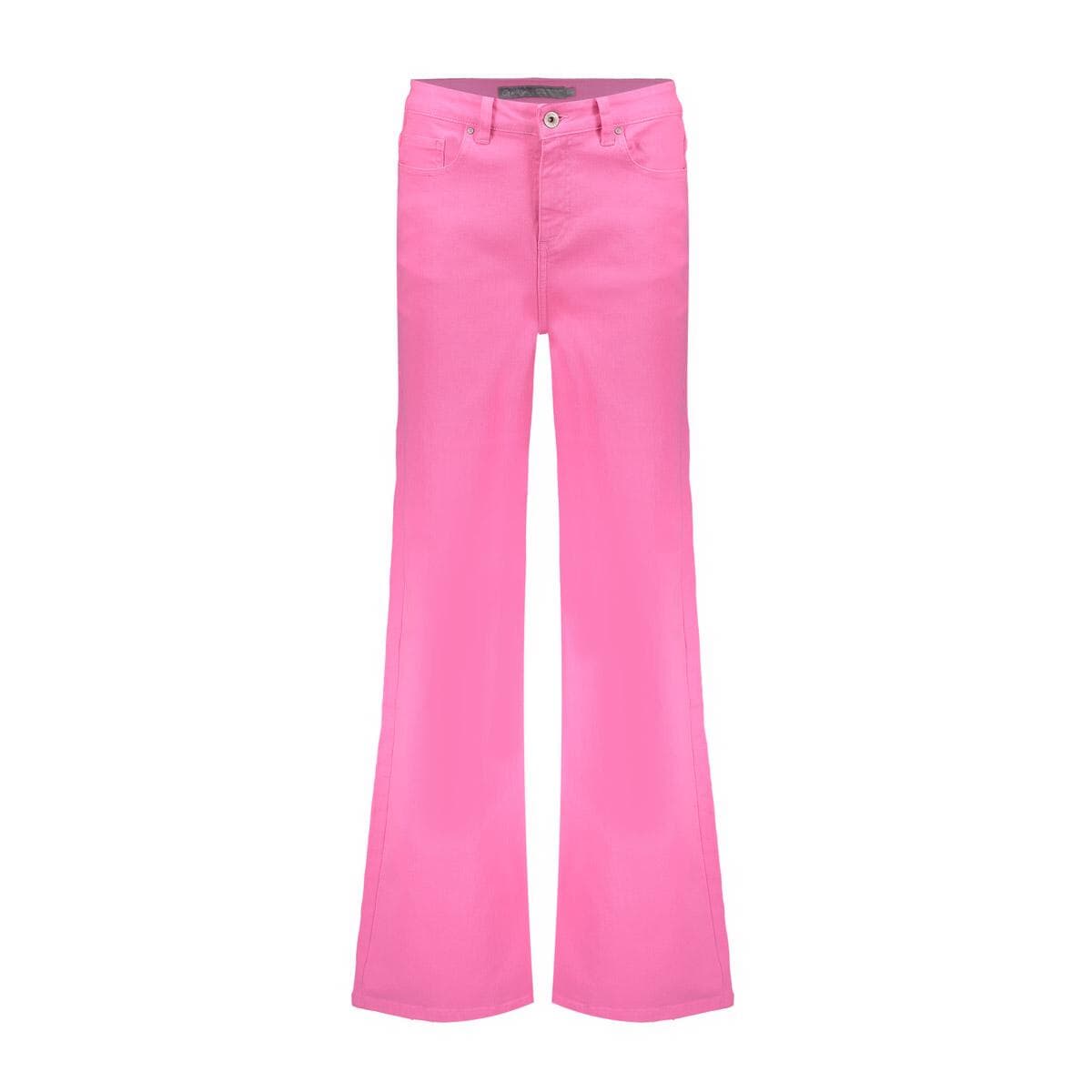 Geisha Pantalon Wide Leg Roze