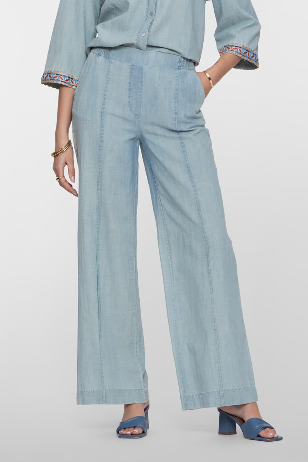Geisha Pantalon Chambray Jeans