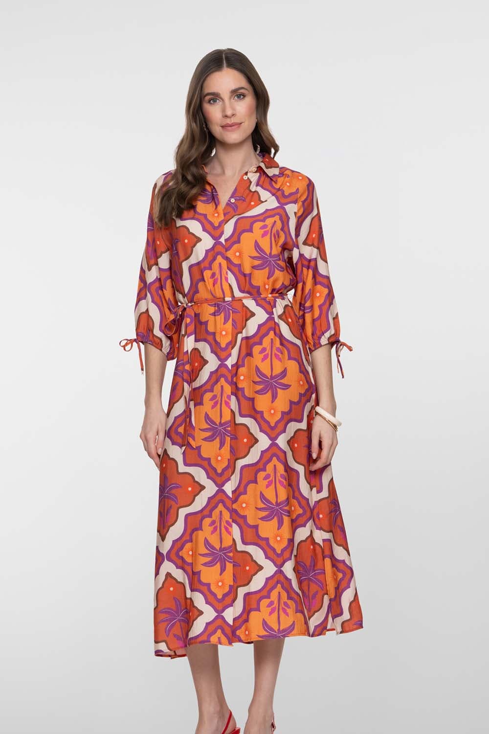 Geisha Jurk Off White