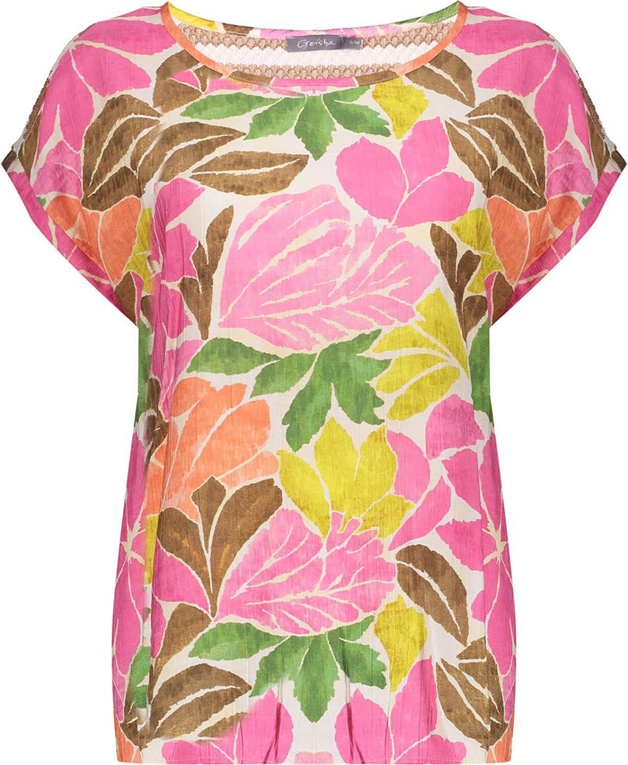 Geisha Top  Off White