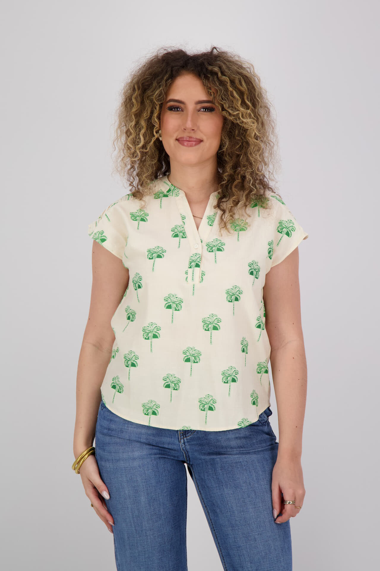 Geisha Top Off White