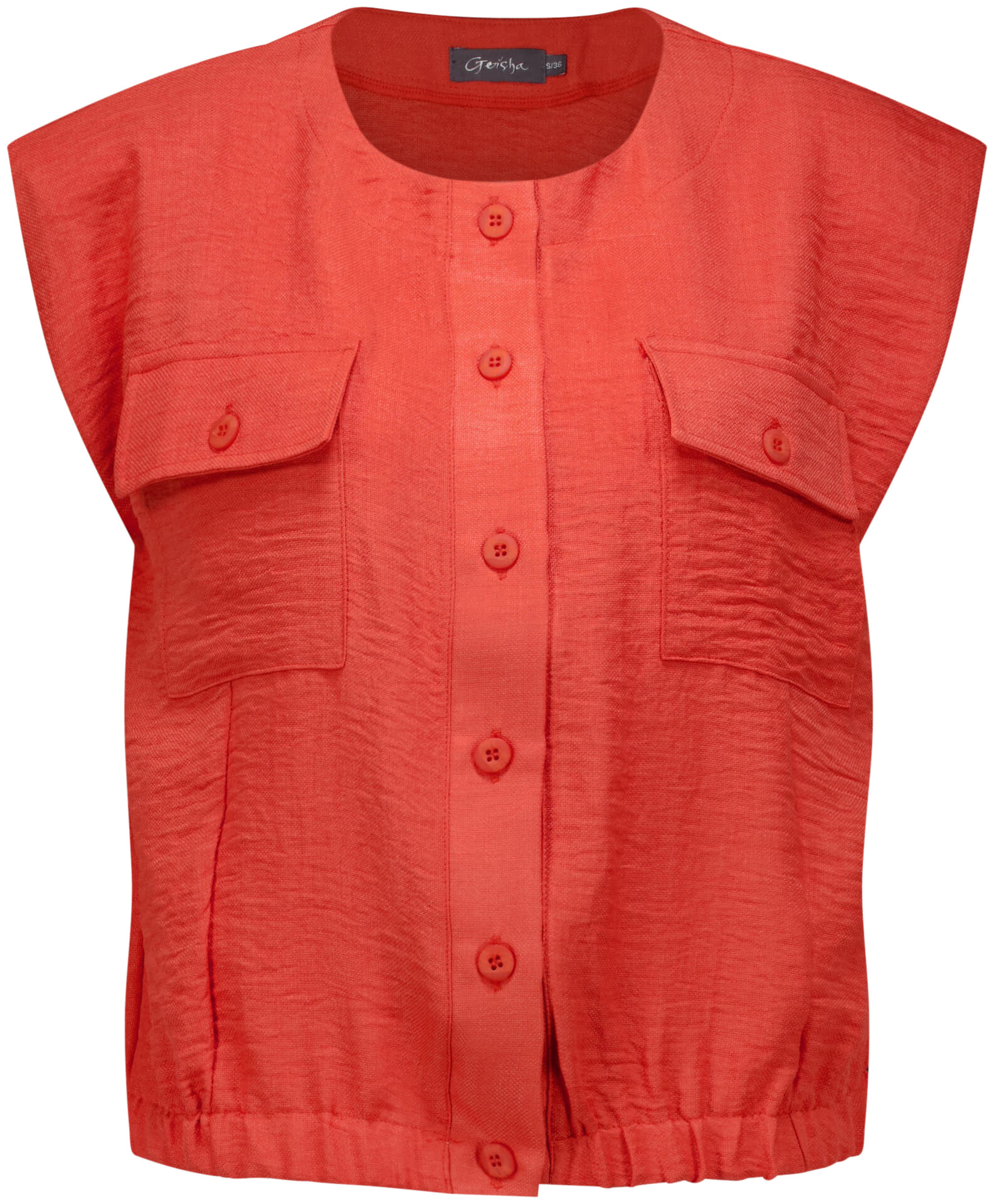 Geisha Blouse  Brick