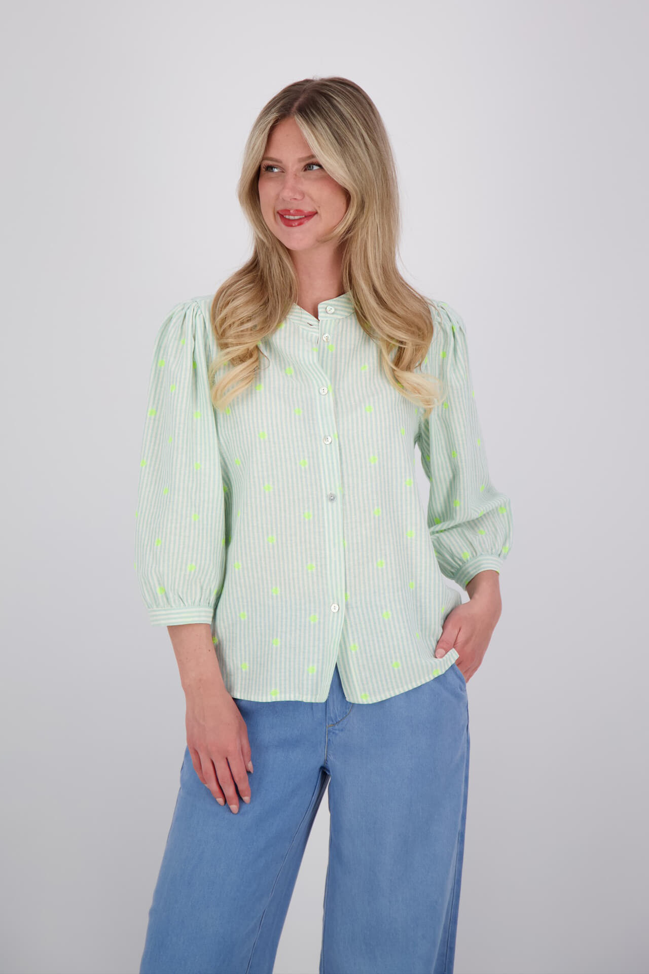 Geisha Blouse  Off White