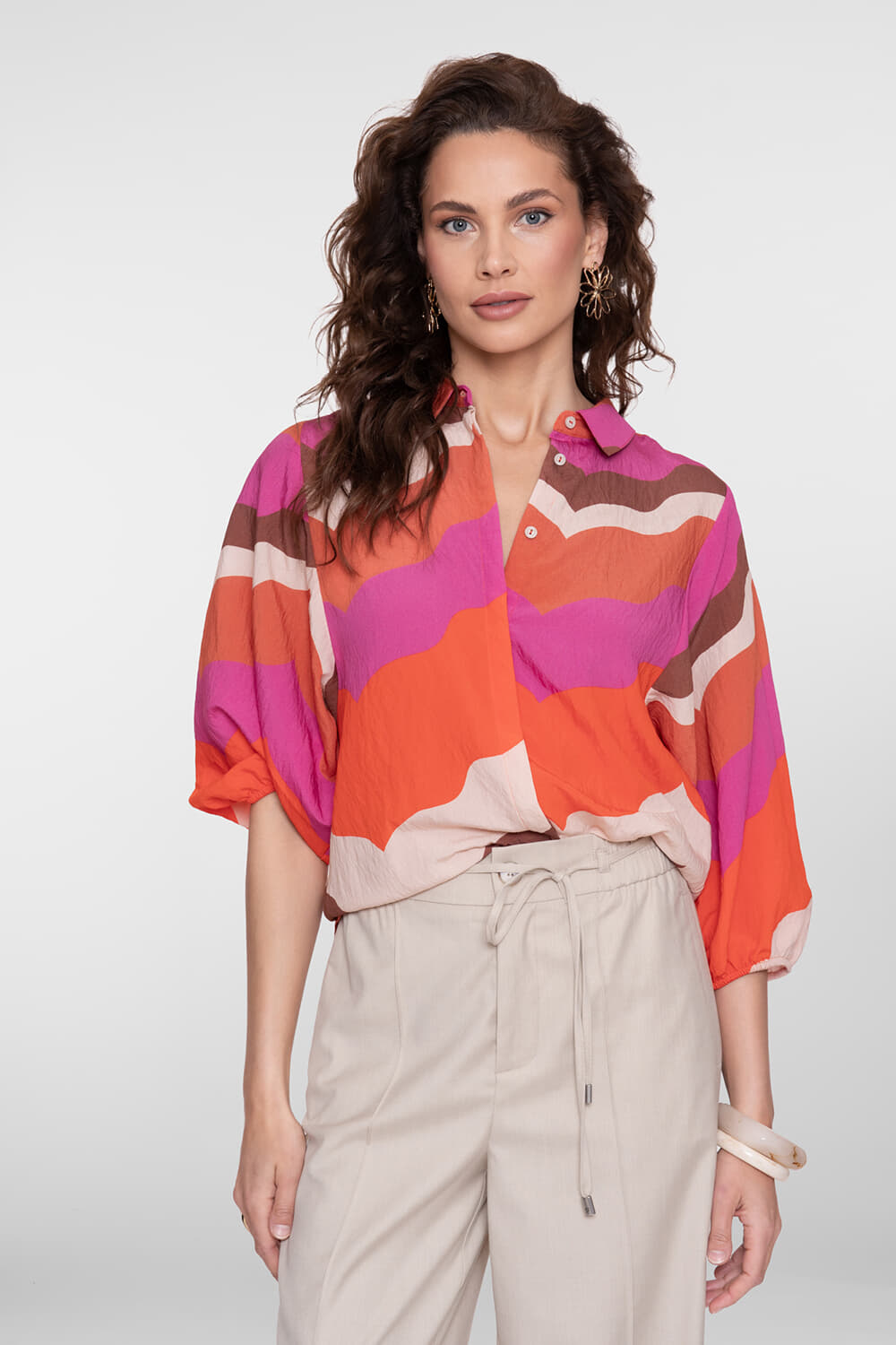 Geisha Blouse  Off White