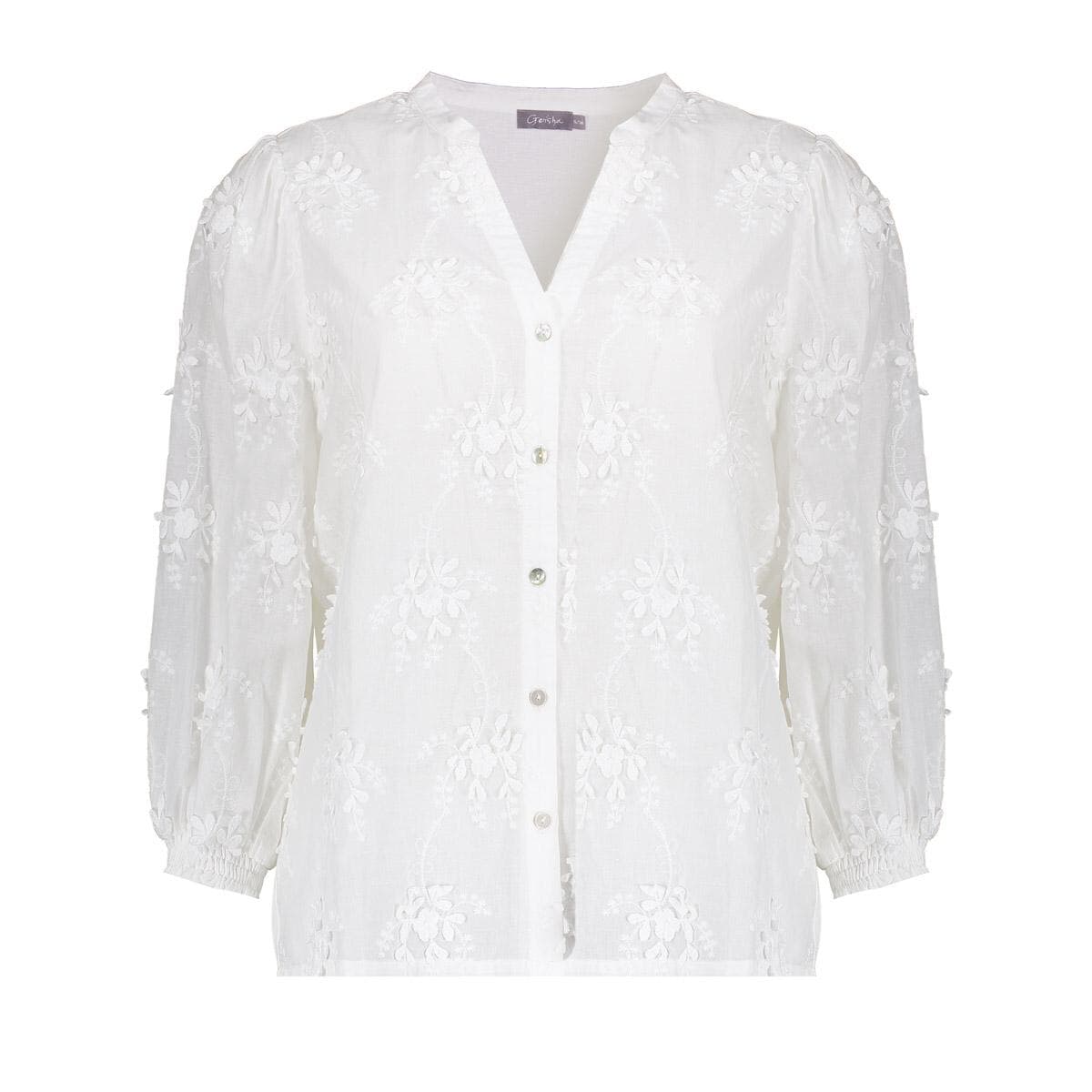 Geisha Blouse Off White