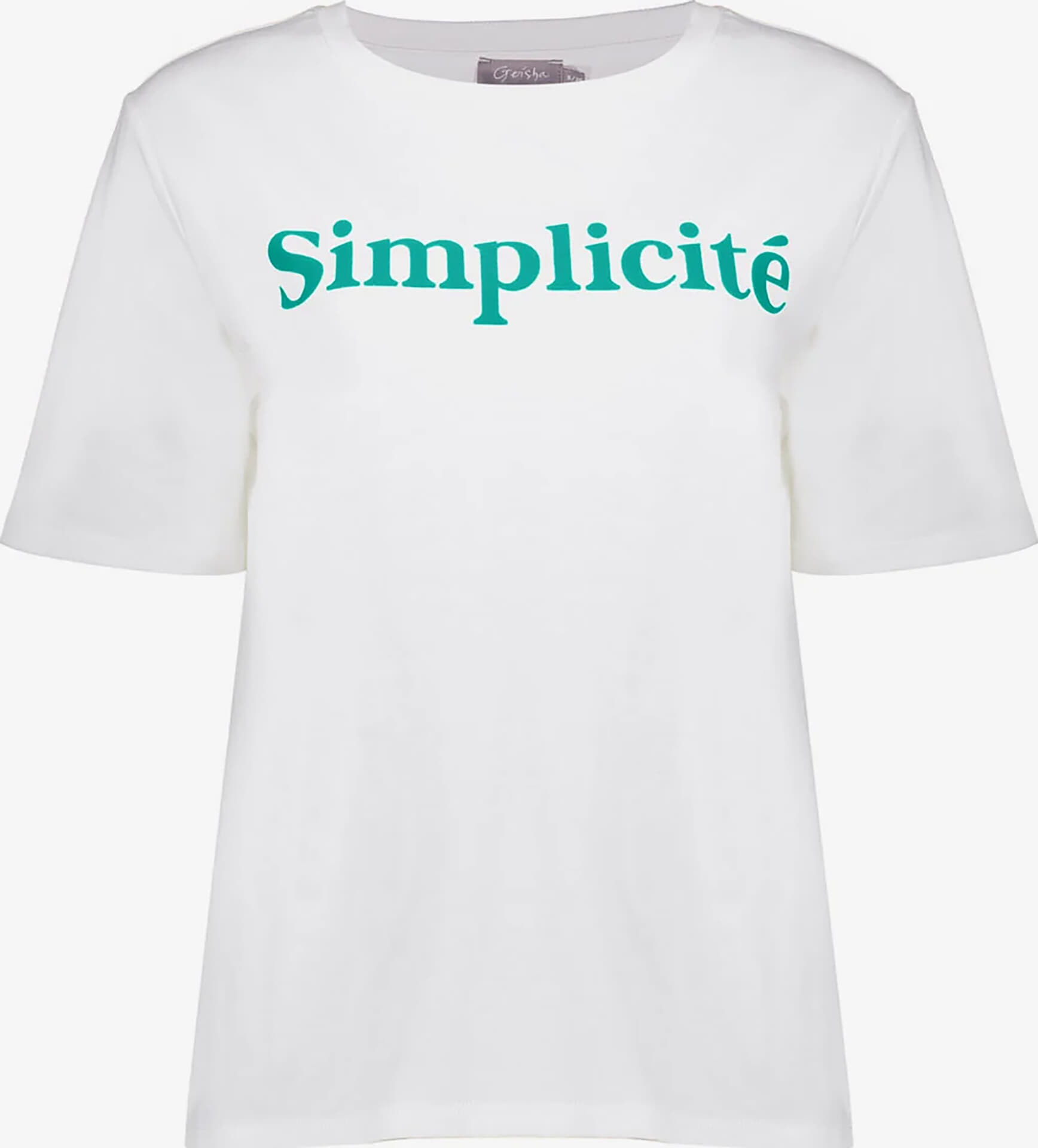 Geisha T-shirt Simplicity Off White