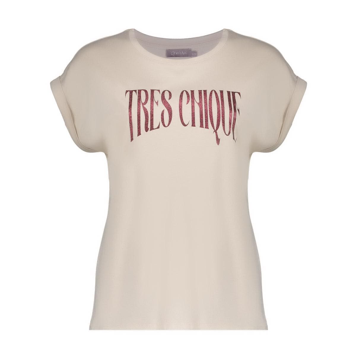 Geisha T-shirt Tres Chique Kaki