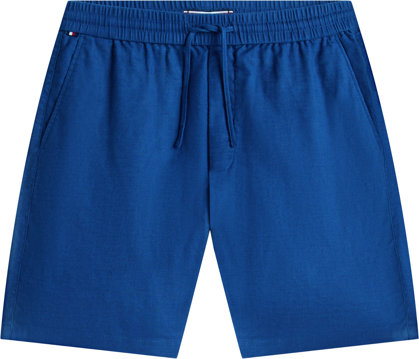 Tommy Hilfiger Short linen Blauw