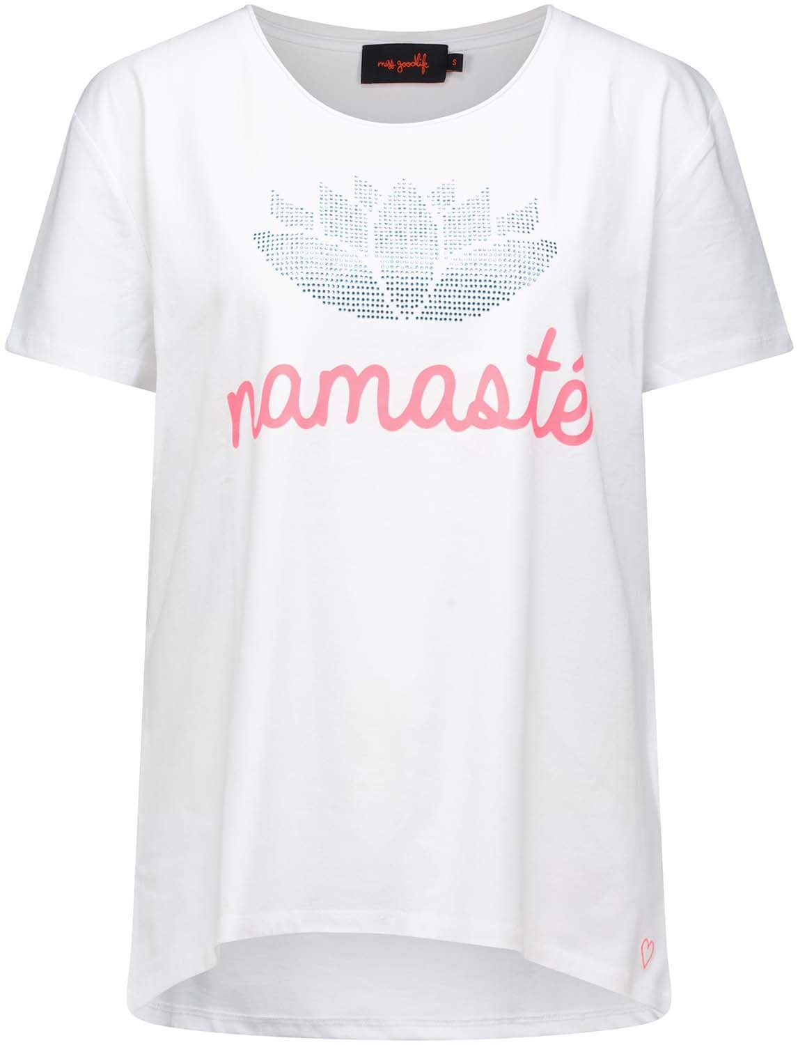 Miss Goodlife T-shirt Namaste Wit