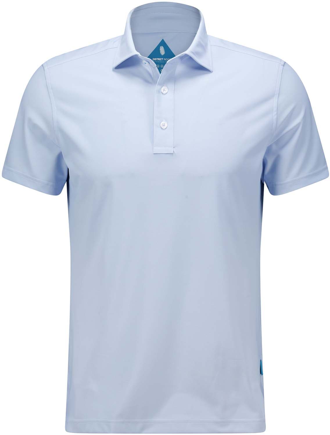 District Indigo Polo Blauw