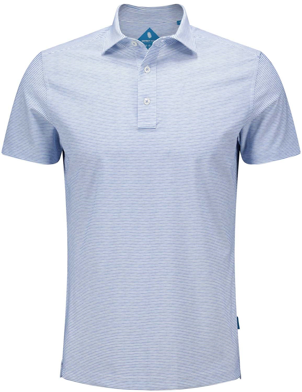 District Indigo Polo Blauw