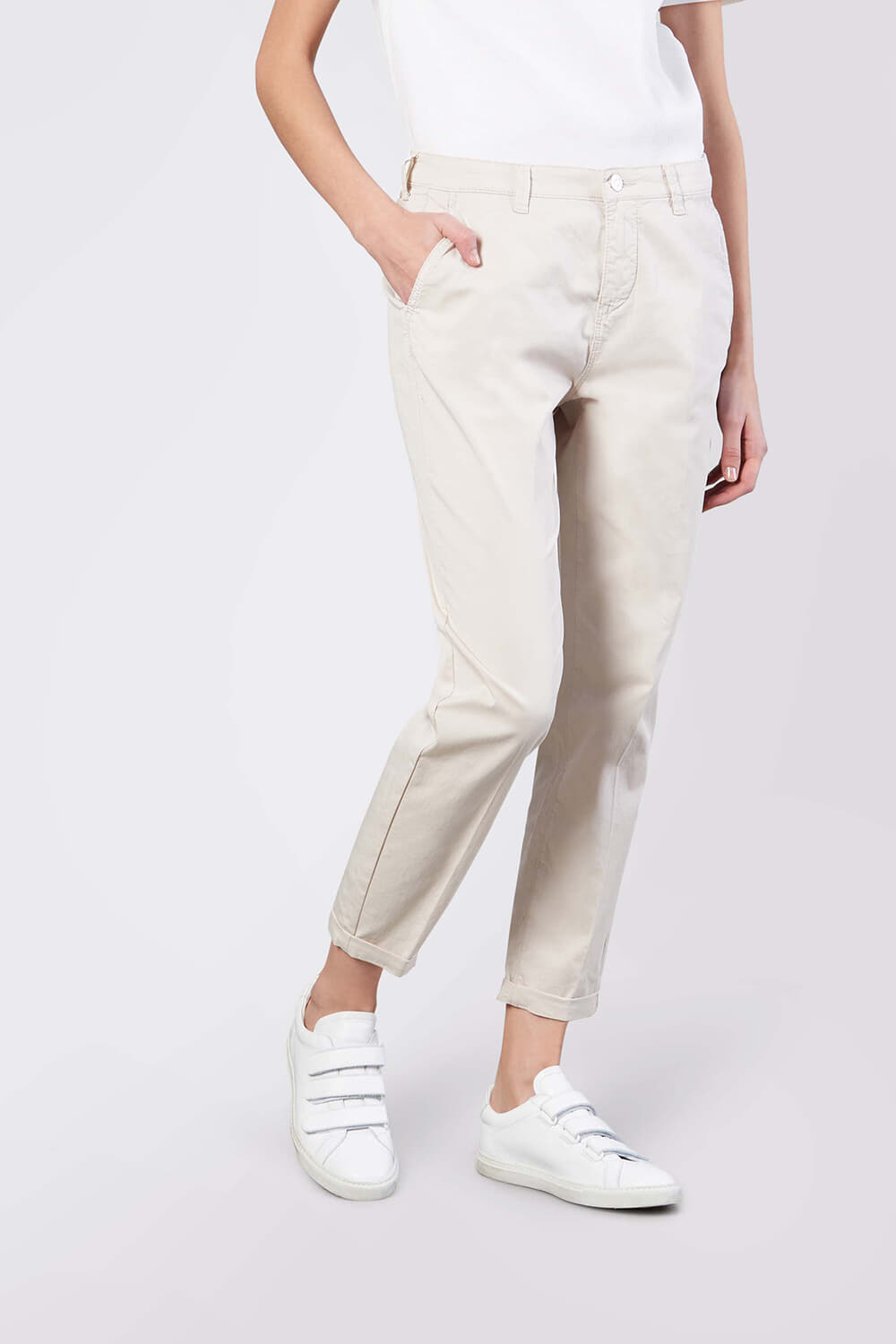 Mac Jeans Lange broek Off White