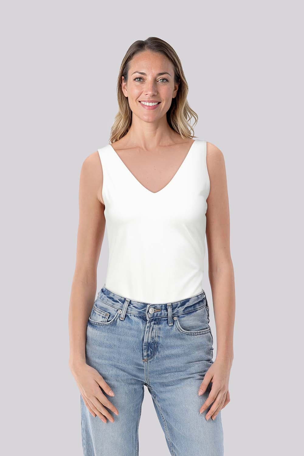 Bomont Tank Top Off White