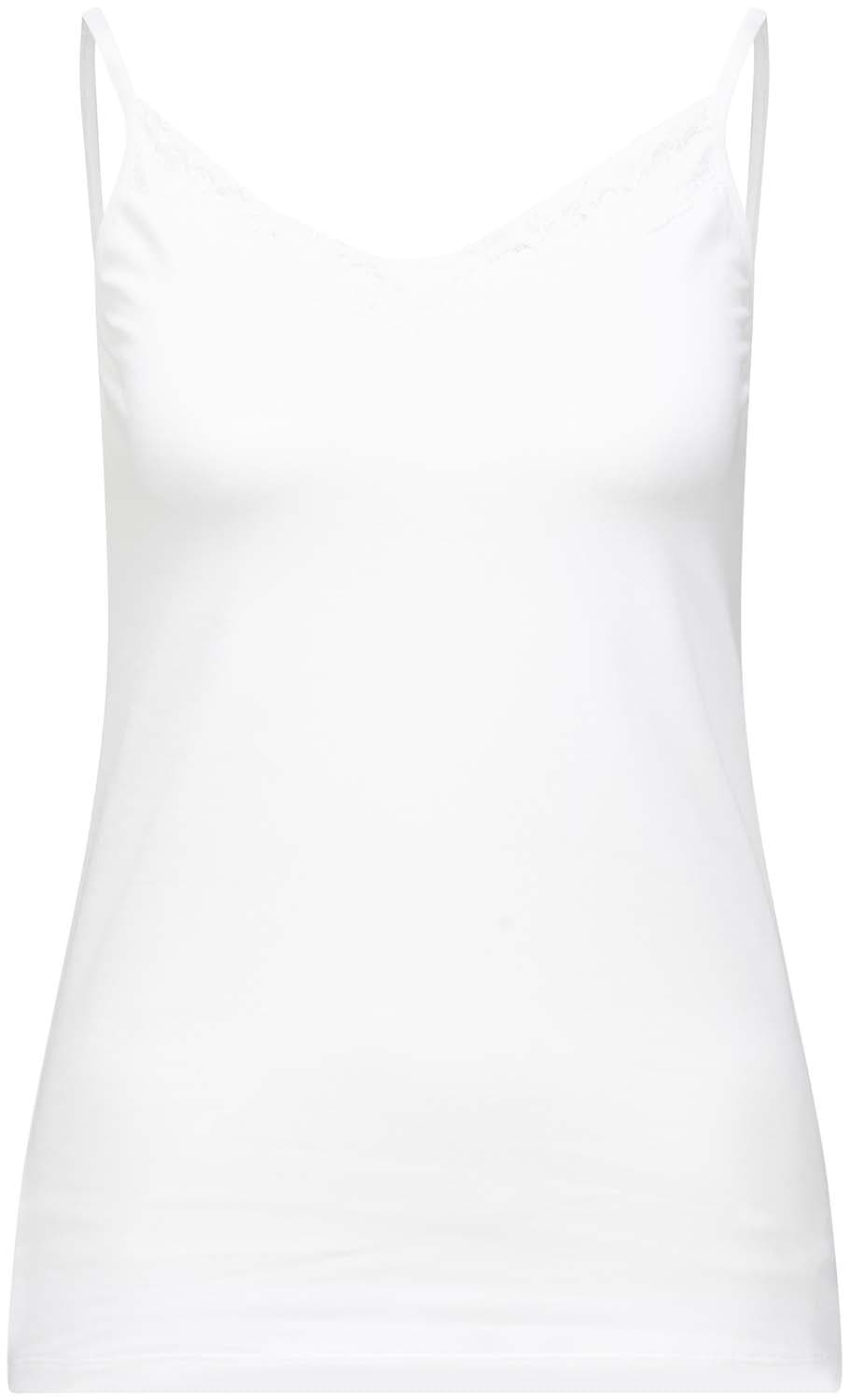 Bomont Top Lace Strape Wit