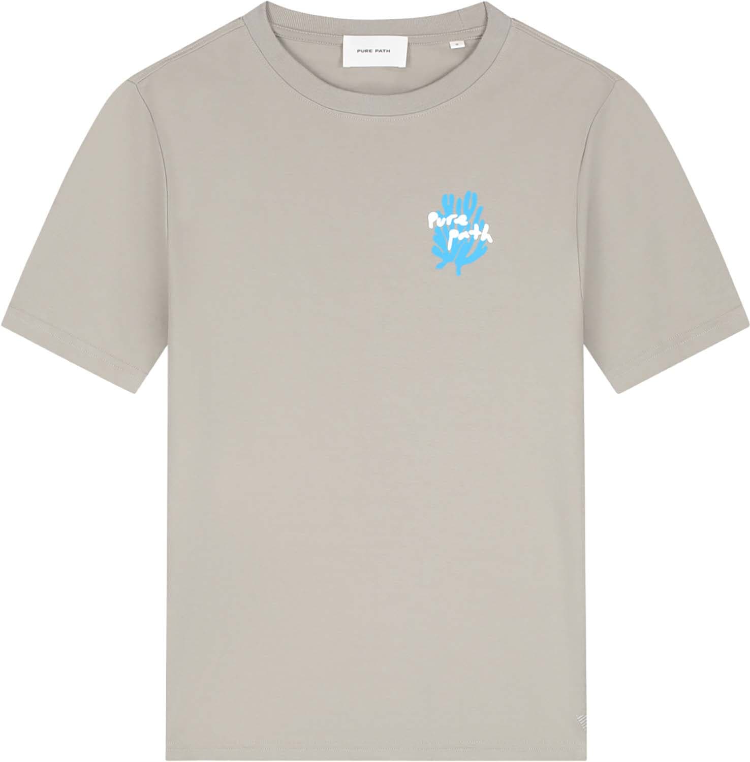 T-shirt Coral Reef  Taupe
