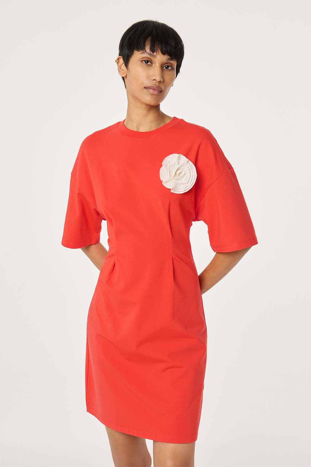 Fabienne Chapot Jurk Astan Oranje