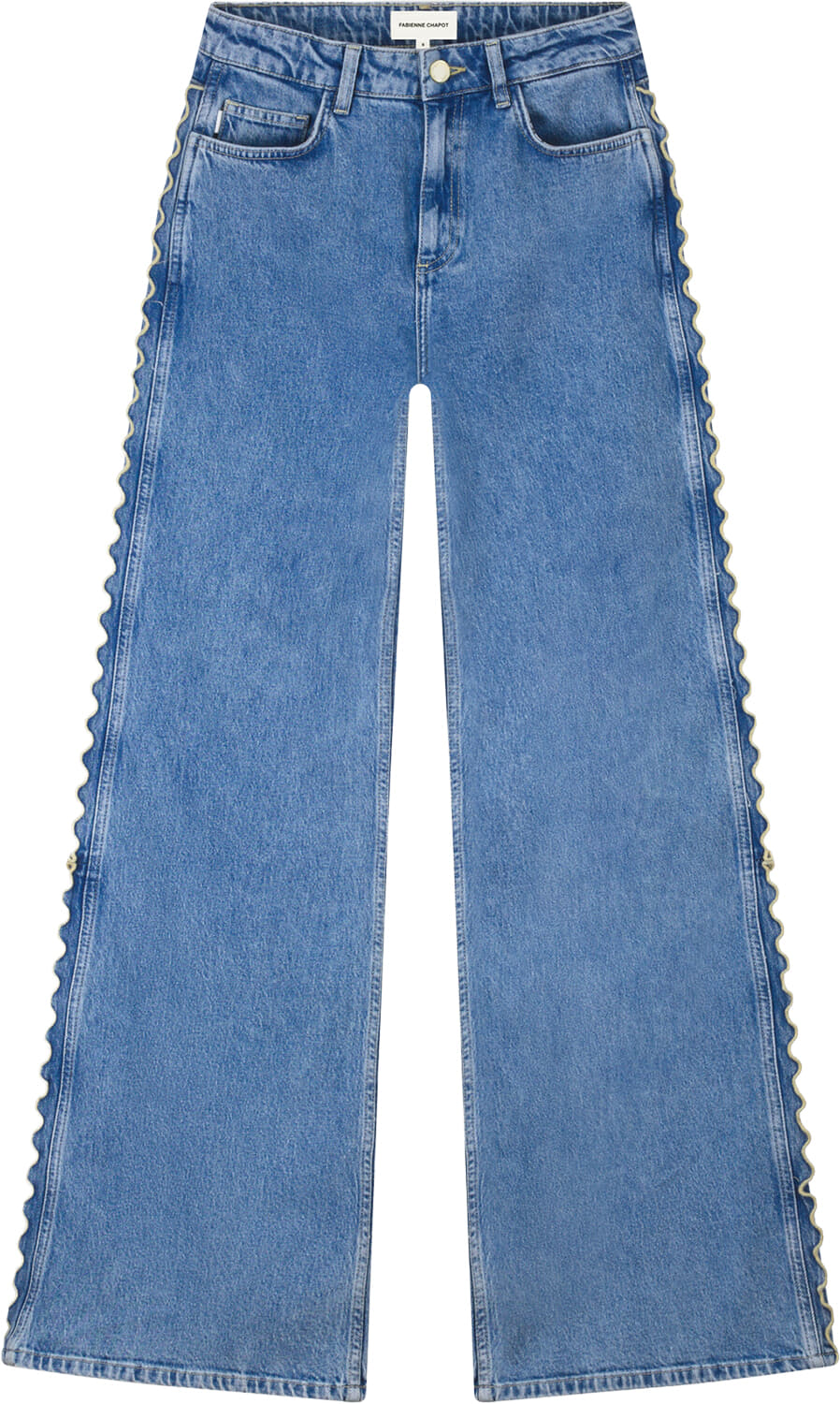 Fabienne Chapot Jeans Thea Wide Leg Jeans Blauw