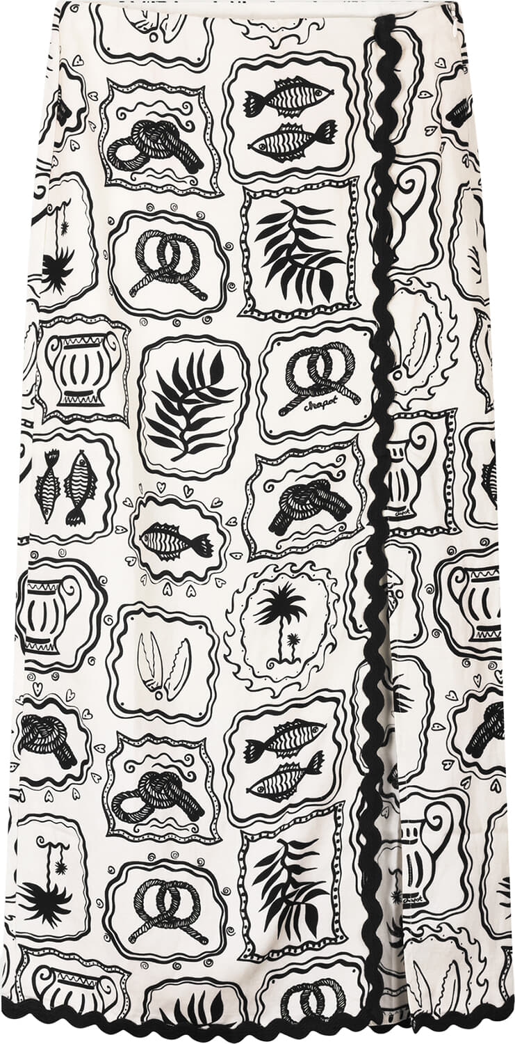 Fabienne Chapot Rok Tila Wit