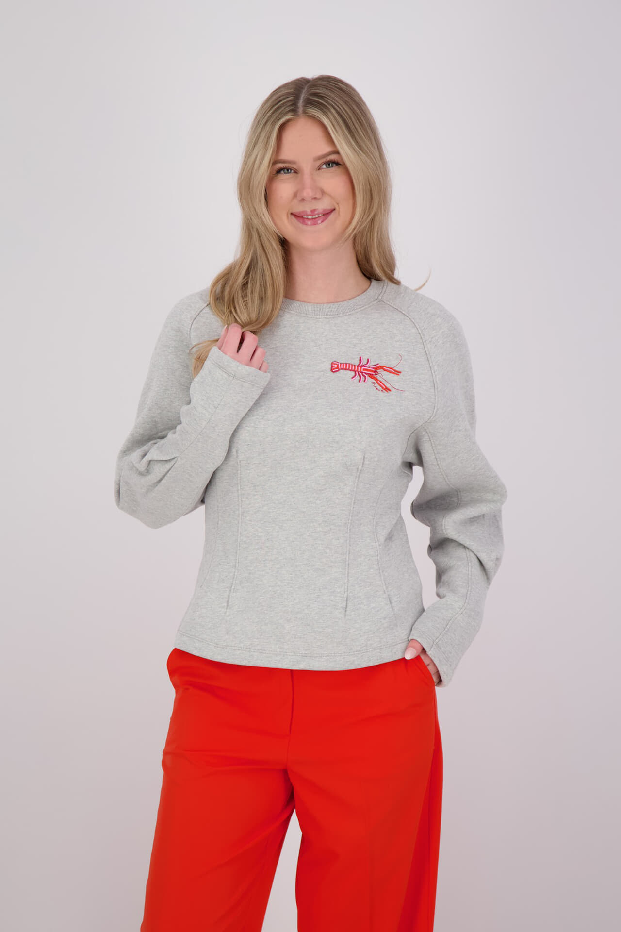 Fabienne Chapot Sweater Dhelia  Grijs