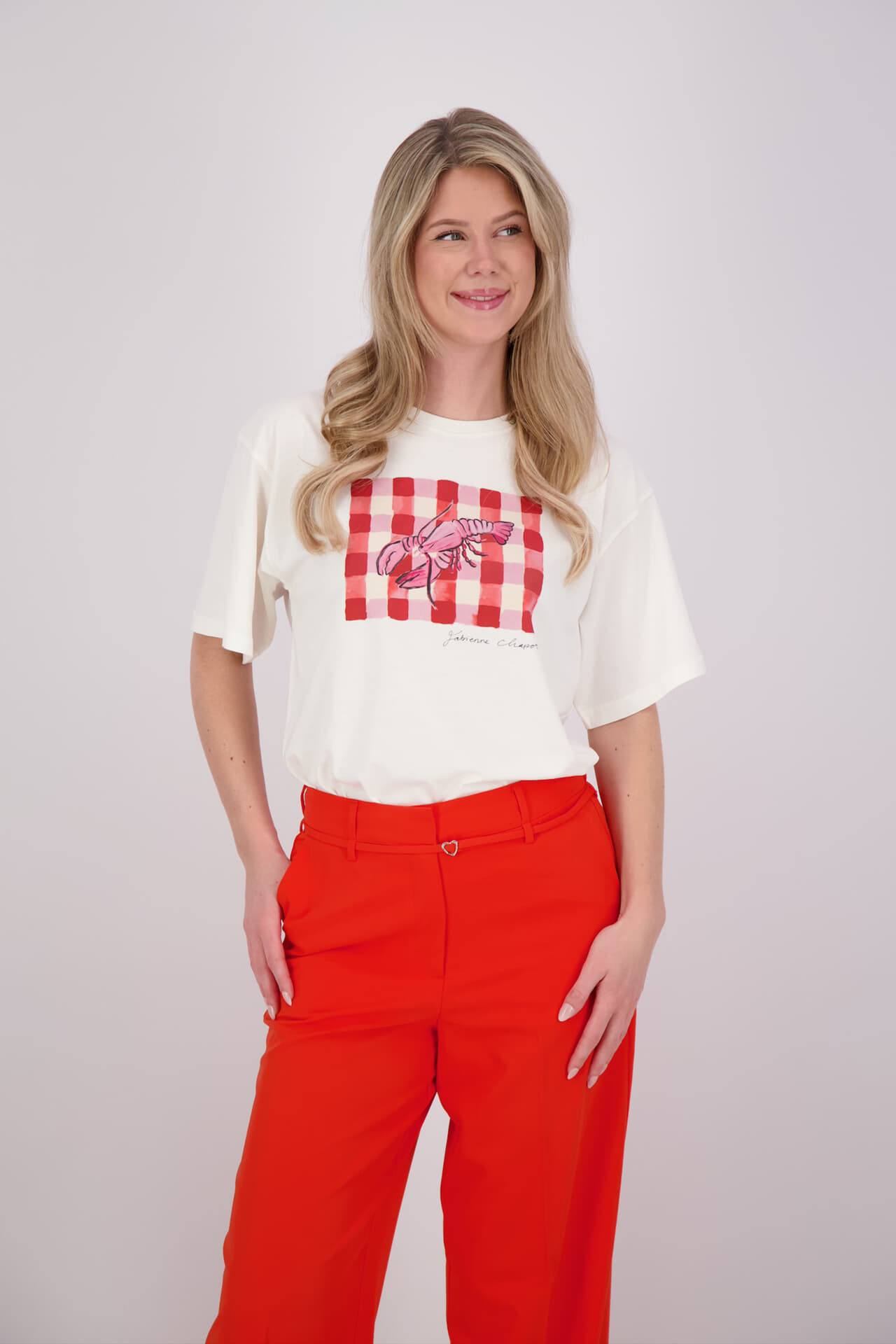 Fabienne Chapot T-shirt Fay  Wit